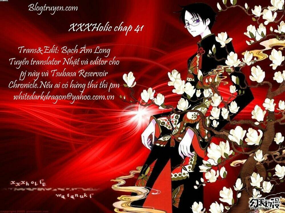 xxxholic - hành trình bí ẩn chapter 41 1