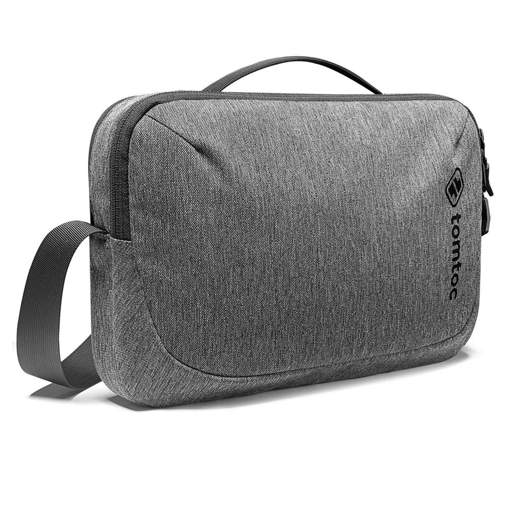 Túi đeo chéo TOMTOC Crossbody for Tech Accessories &amp; iPad Pro / Tablet 11inch Gray - H02-A01G - Hàng Chính Hãng