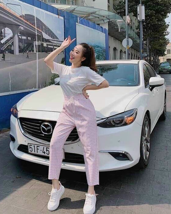Set nữ bộ cotton TICI phối kate thời trang