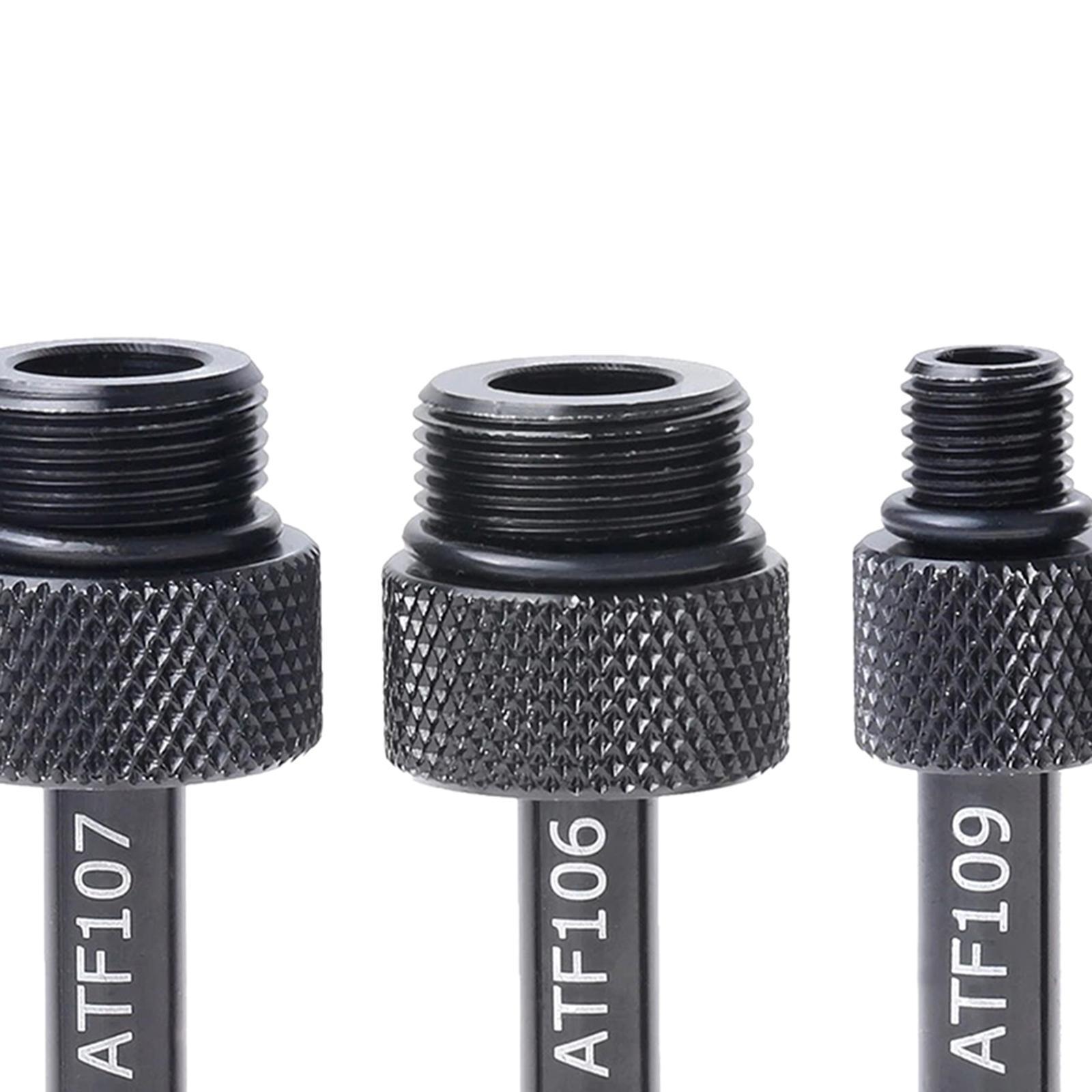 5 Pieces Automotive Transmission Fluid Oil Filling Filler Adapter Aluminum Alloy for 722.9 Dsg 01J 09G Durable