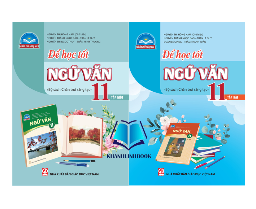 Sách - Combo Để học tốt Ngữ văn 11 - tập 1 + 2