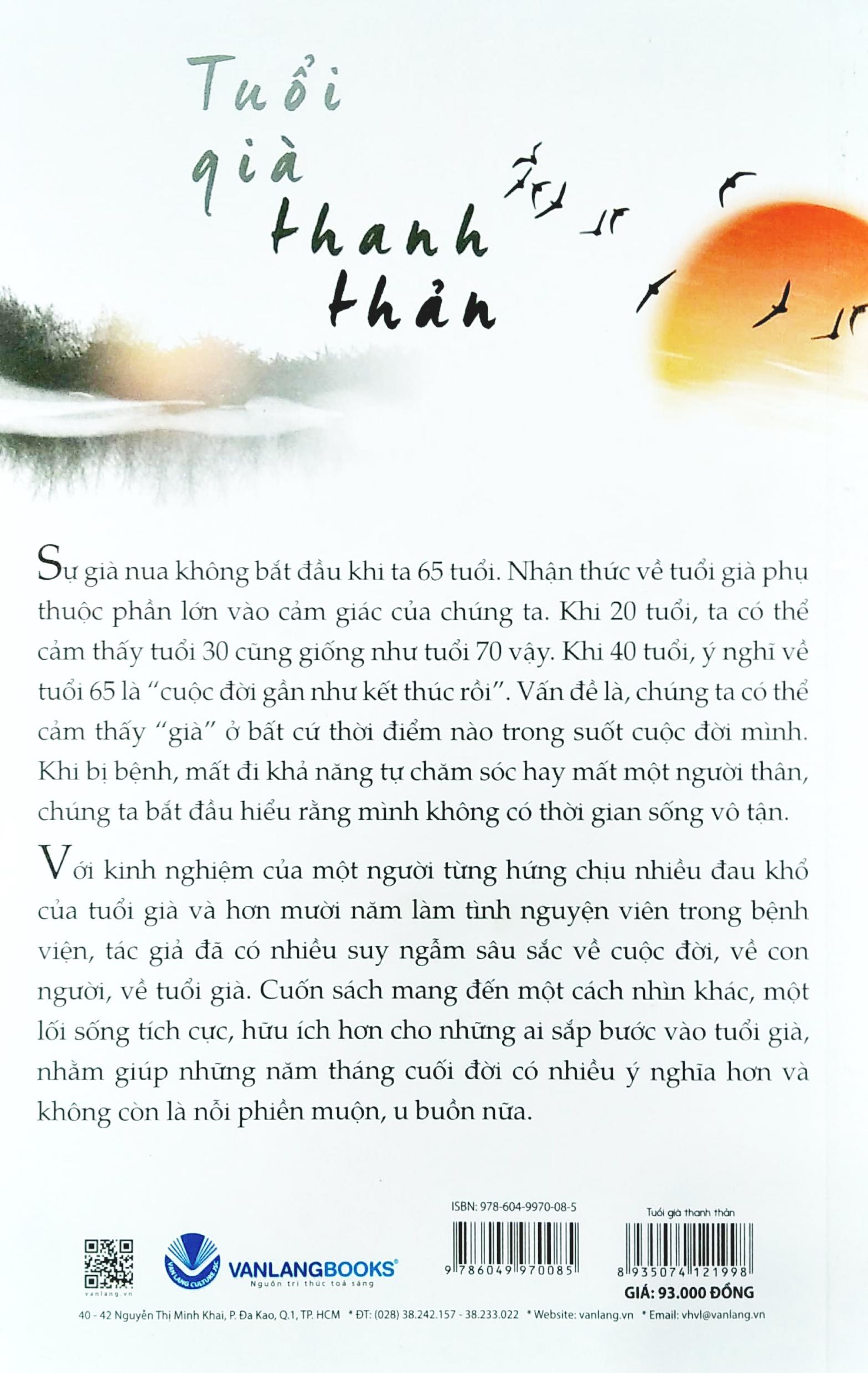Sách Tuổi Già Thanh Thản