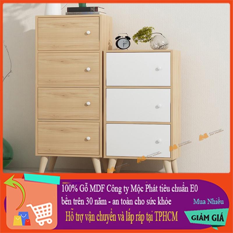 Made in VN Kệ tủ đa năng gỗ mdf melamine, tiện lợi, sang trọng gỗ mdf 17mm công ty Mộc Phát độ bền trên 30 năm AN040