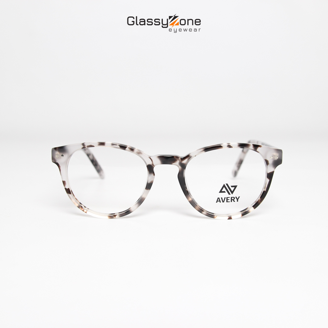 Gọng kính cận, Mắt kính giả cận Acetate Form mắt mèo Nữ Avery 21008 - GlassyZone