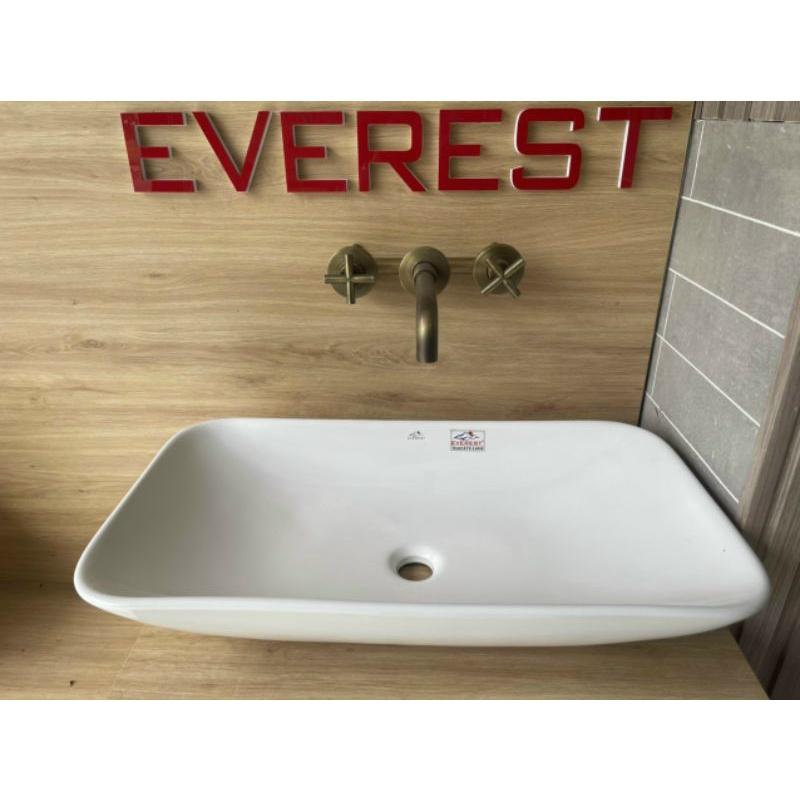 Lavabo đặt bàn phủ men nano cao cấp KT:70*40*15