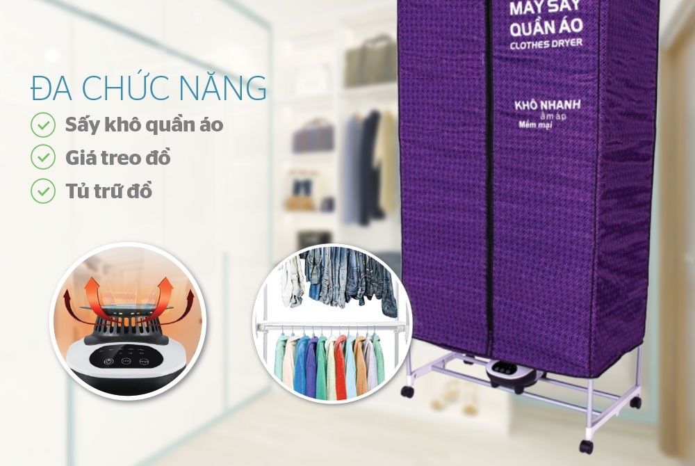 Máy Sấy Quần Áo SHD2707 - Hàng Chính Hãng