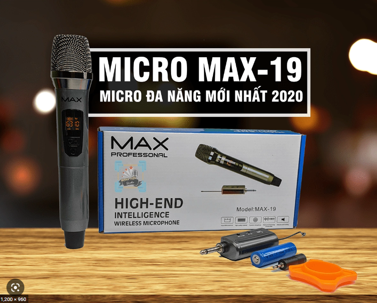 Bộ 2 Micro Blueotooth Karaoke ZANSONG V19 Hàng Chính Hãng