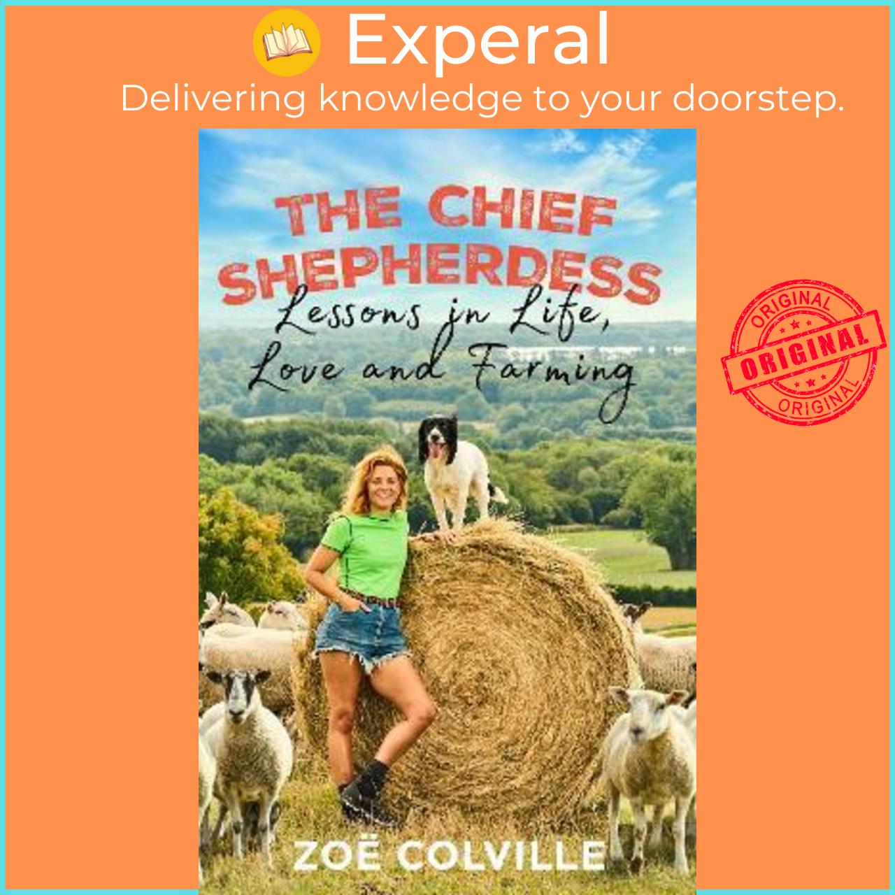 Sách - The Chief Shepherdess : Lessons in Life, Love and Farming by Zoe Colville (UK edition, hardcover)
