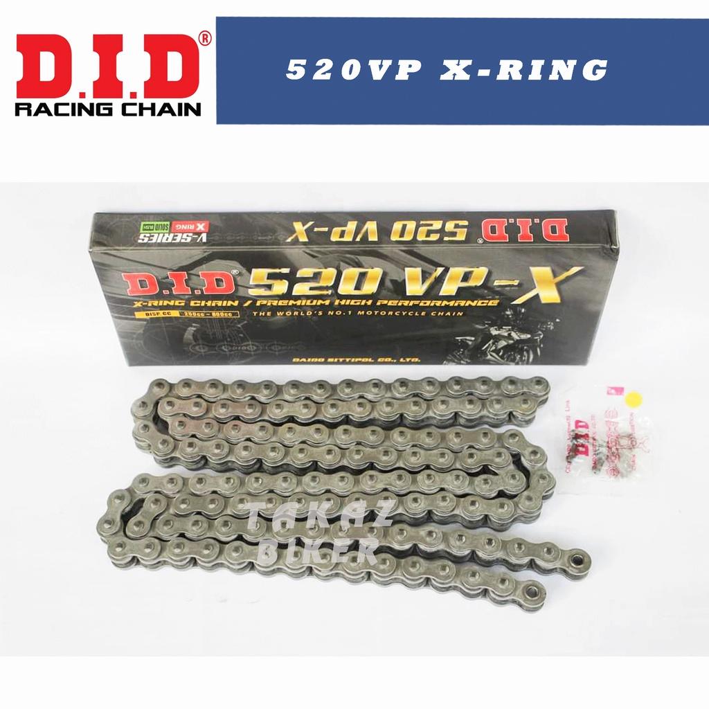 Dòng Sên 520VP X-Ring D.I.D V Series Thích Hợp Các Dòng Xe Từ 250cc đến 800cc