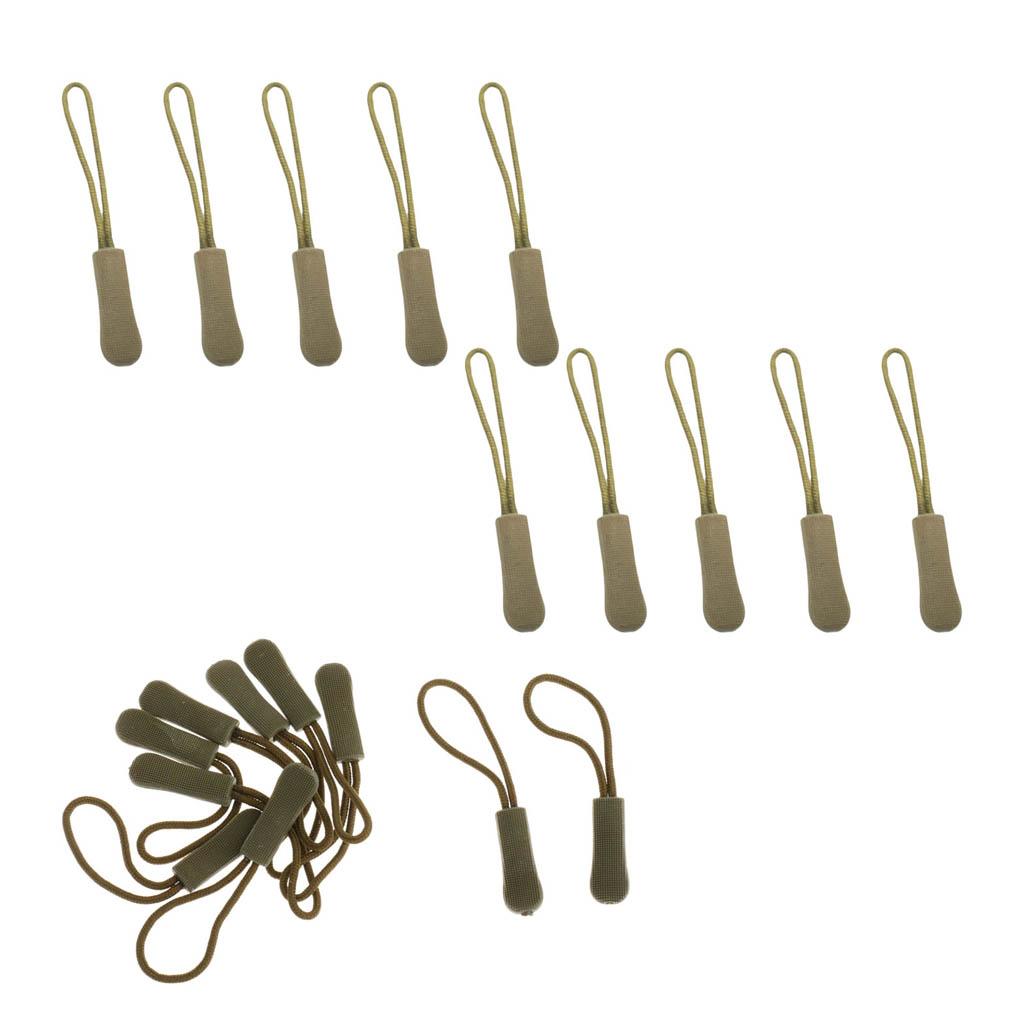 20 Miếng Dây Kéo Kéo Dây Dây Đeo Khóa Kéo Kéo Khóa Kéo Miệng Thay Thế Dây Kéo Fixer Với Chống Trơn Trượt Kẹp