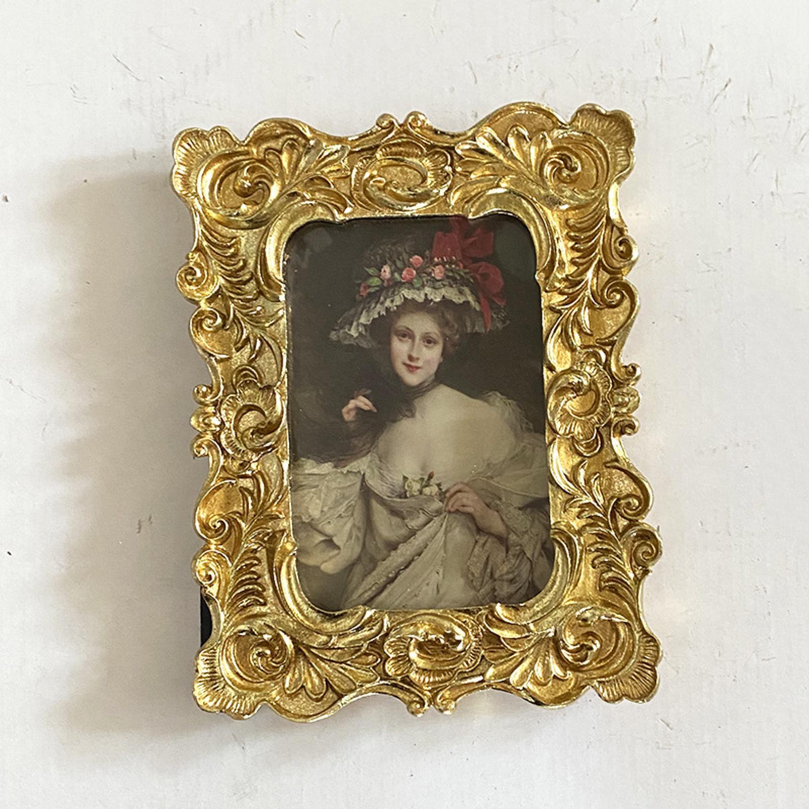 Vintage Style Photo Frame Picture Holder Home Decor Pictures Display Ornate