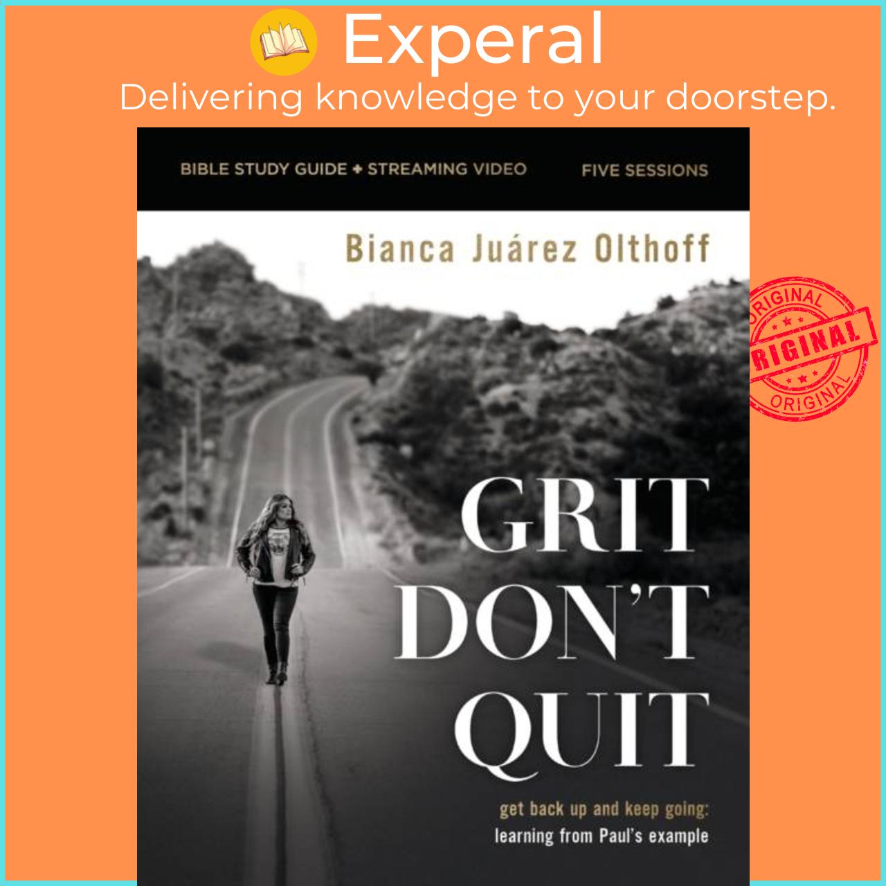 Hình ảnh Sách - Grit Don't Quit Bible Study Guide plus Streaming Video - Get Bac by Bianca Juarez Olthoff (UK edition, paperback)