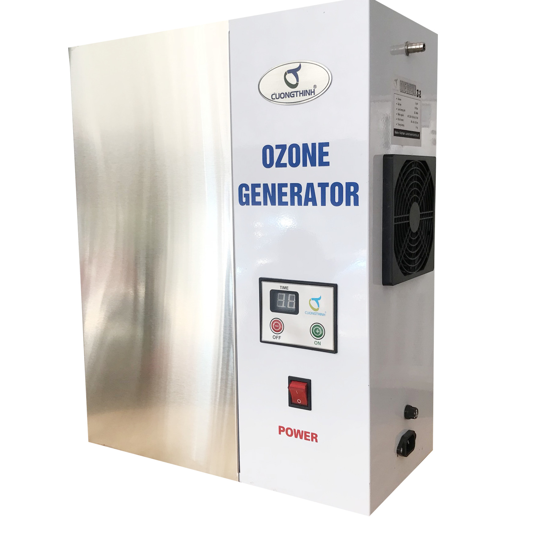 Máy tạo ozone công nghiệp xử lý nước nuôi cá Generator Z-3 - Hàng Chính hãng Cường Thịnh