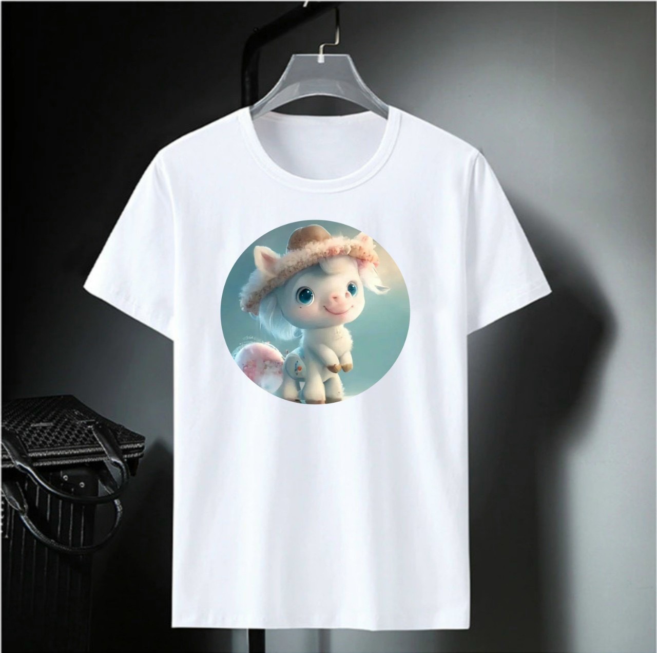 Áo thun in hình thú dể thương