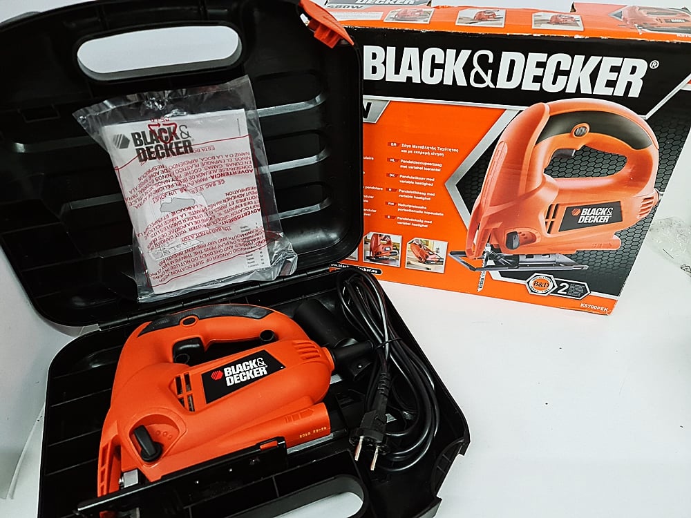 Máy cưa lọng chạy điện 480w BLACK &amp; DECKER KS700PE- Hàng chính hãng