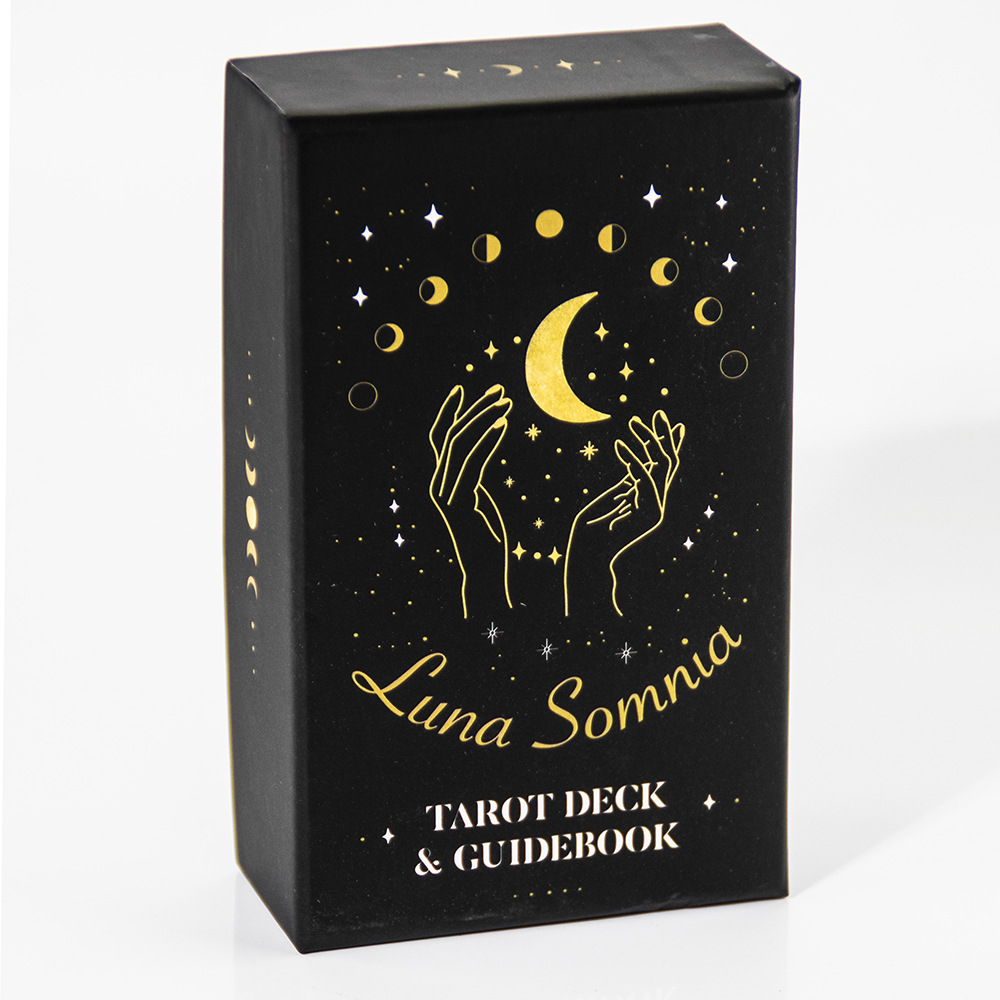 [Mạ Cạnh Size Gốc] Bộ Bài Luna Somnia Tarot 78 Lá Bài 7x12 Cm Hộp Cứng Cao Cấp Kèm Hướng Dẫn