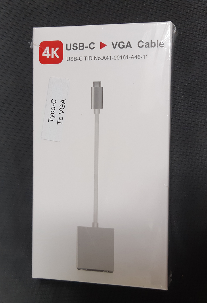 Cáp Chuyển Đổi USB Type-C Sang VGA độ phân giải 4K*2K