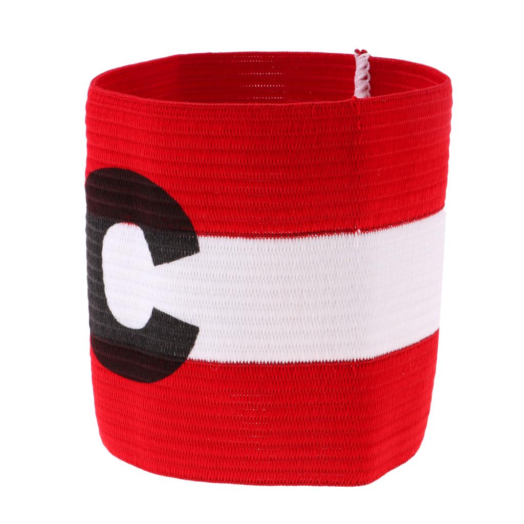 Football Soccer Sports Arm Adjustable Bands Captain Armband
