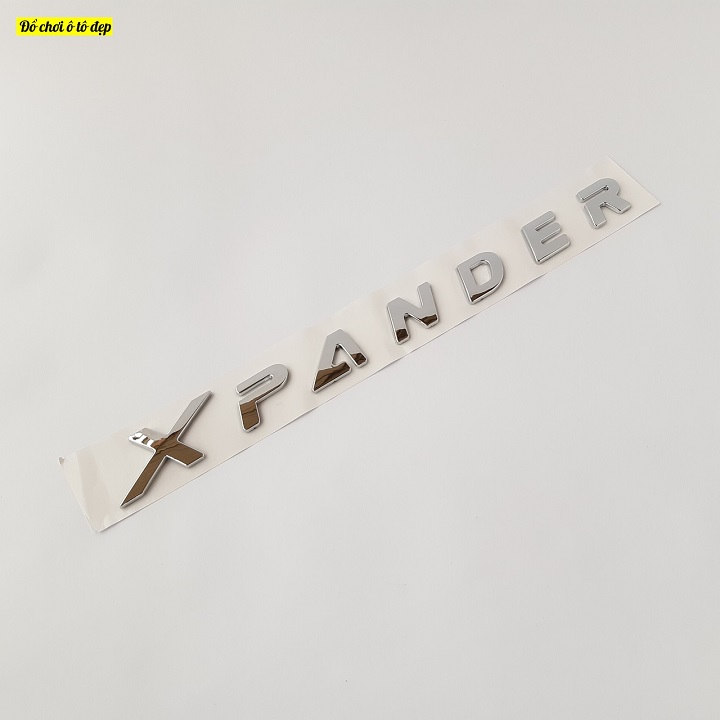 Tem dán chữ nổi Xpander dán xe ô tô Mitsubishi Xpander