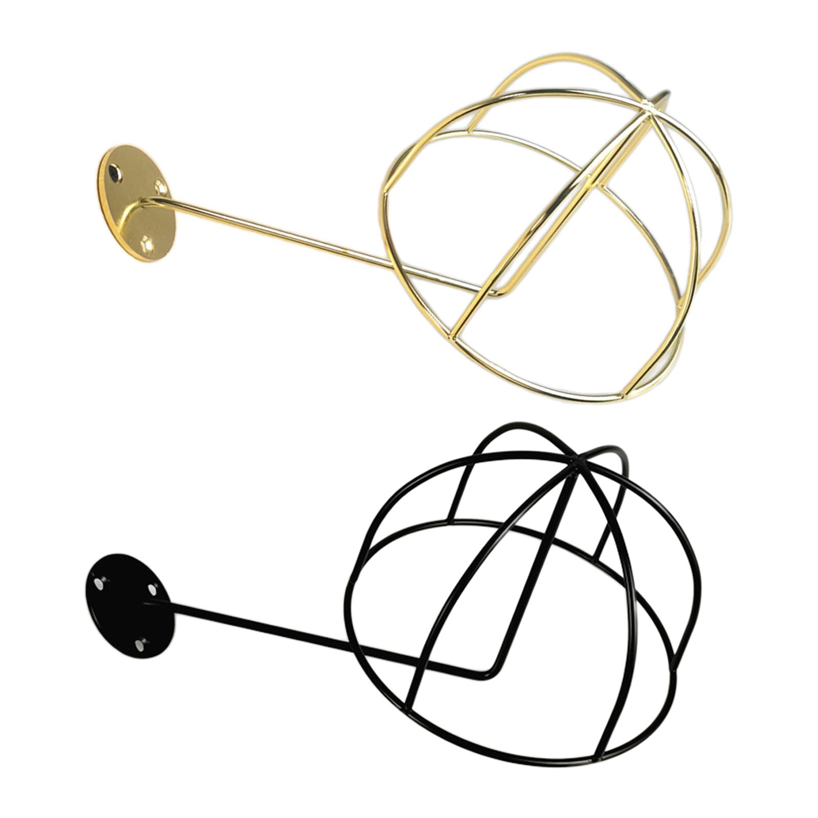 Display Rack Storage Holder Wall Mount Motorcycle Helmet Hat Hook