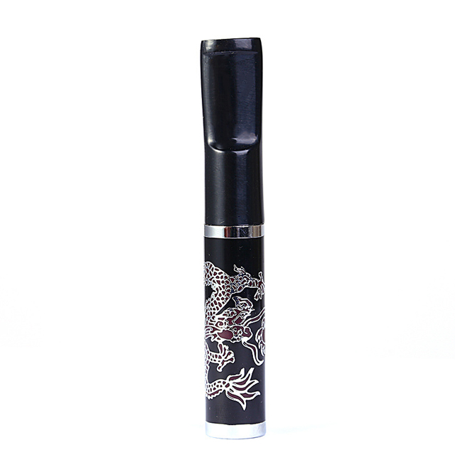 Tẩu Lọc Thuốc Cầm Tay Họa Tiết Hoa Văn Rồng Cao Cấp ZB-218 - Quà tặng cho sức khỏe nam giới