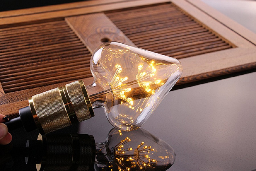 Đèn led bulb decor trang trí hình trái tim GV-FB-HEART