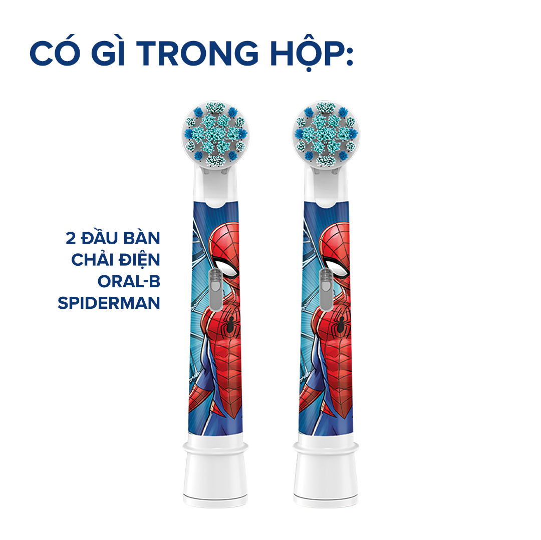 Đầu bàn chải Oral-B Kids Spiderman EB10s
