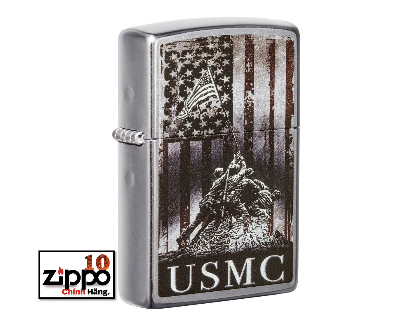 Bật lửa Zippo 49316 U.S. Marine Corps - Chính hãng 100%