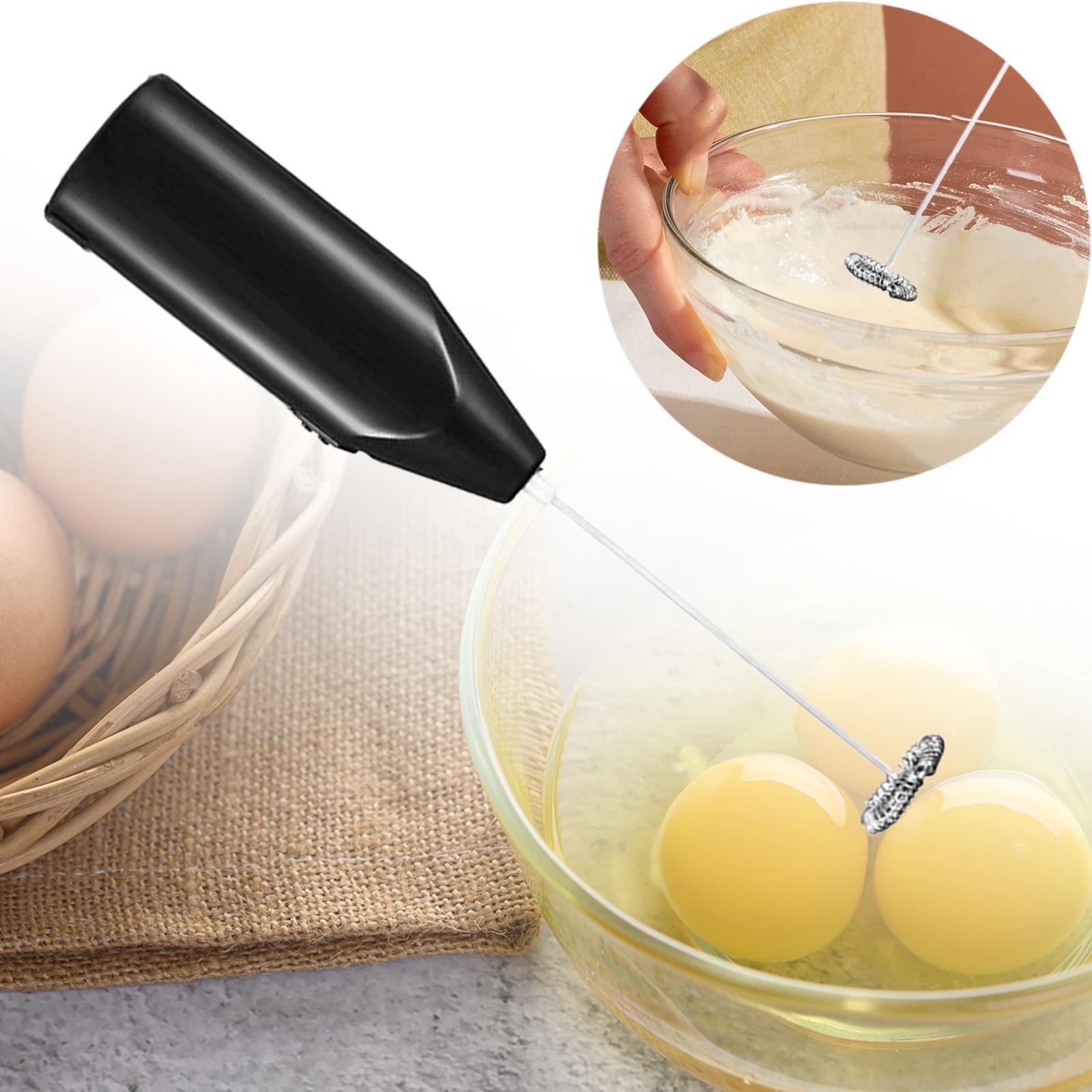 Milk Frother Drink Mixer Whisk Stainless Steel Spring Head Whisks