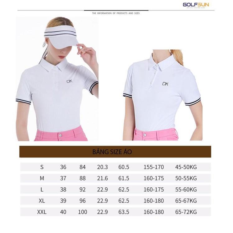 [Golfsun] Fullset nữ chơi golf Thời trang Hàn Quốc - Phiên bản đặc biệt DK213-08