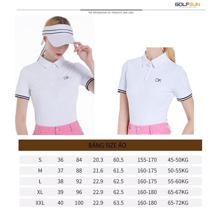 [Golfsun] Fullset nữ chơi golf Thời trang Hàn Quốc - Phiên bản đặc biệt DK213-08