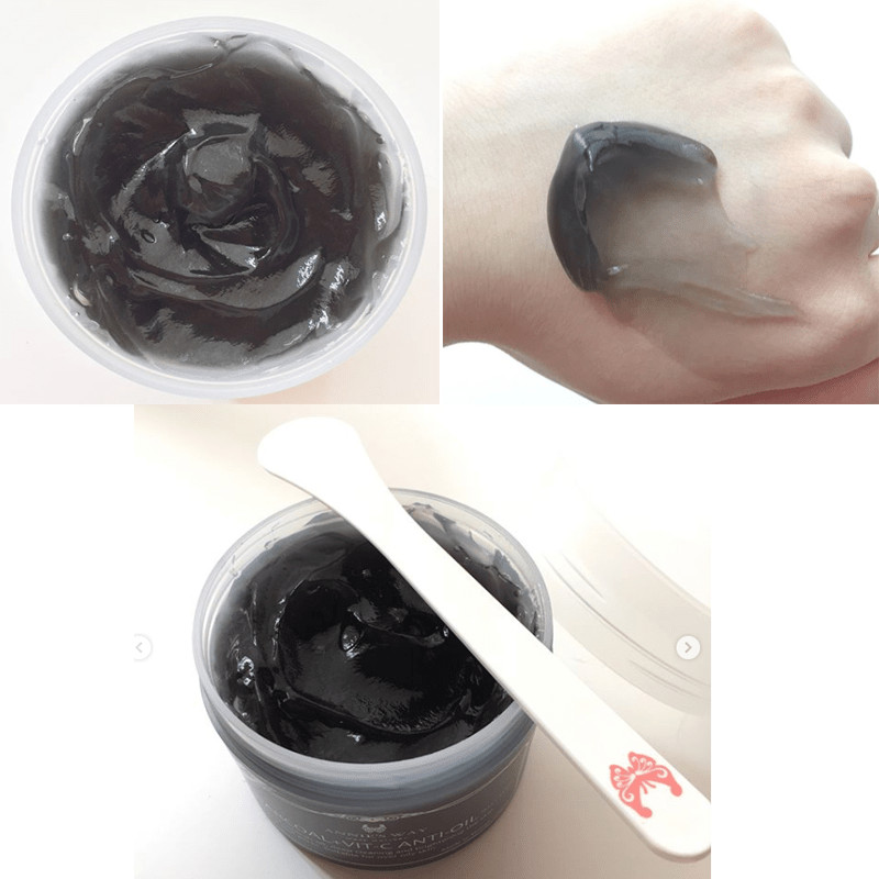 Mặt Nạ Thạch Annie's Way Hũ Kiềm Dầu - Charcoal + Vitamin C Anti-Oil Jelly Mask 250ml