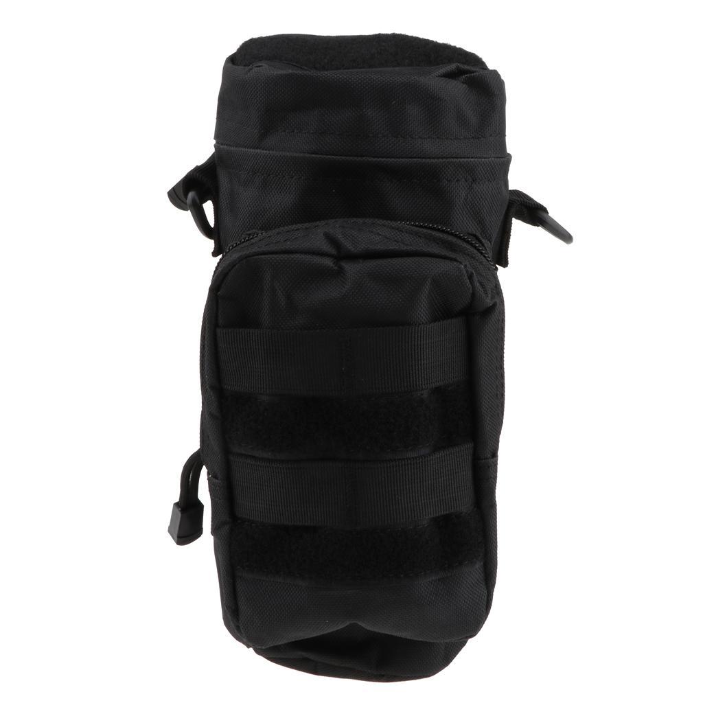 Nylon Outdoor Molle Water Bottle Pouch Holder Carrier Bag