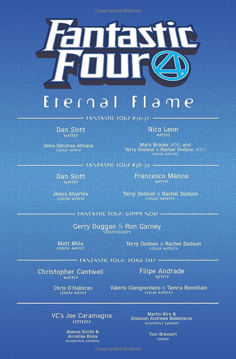 Fantastic Four Vol. 9: Eternal Flame