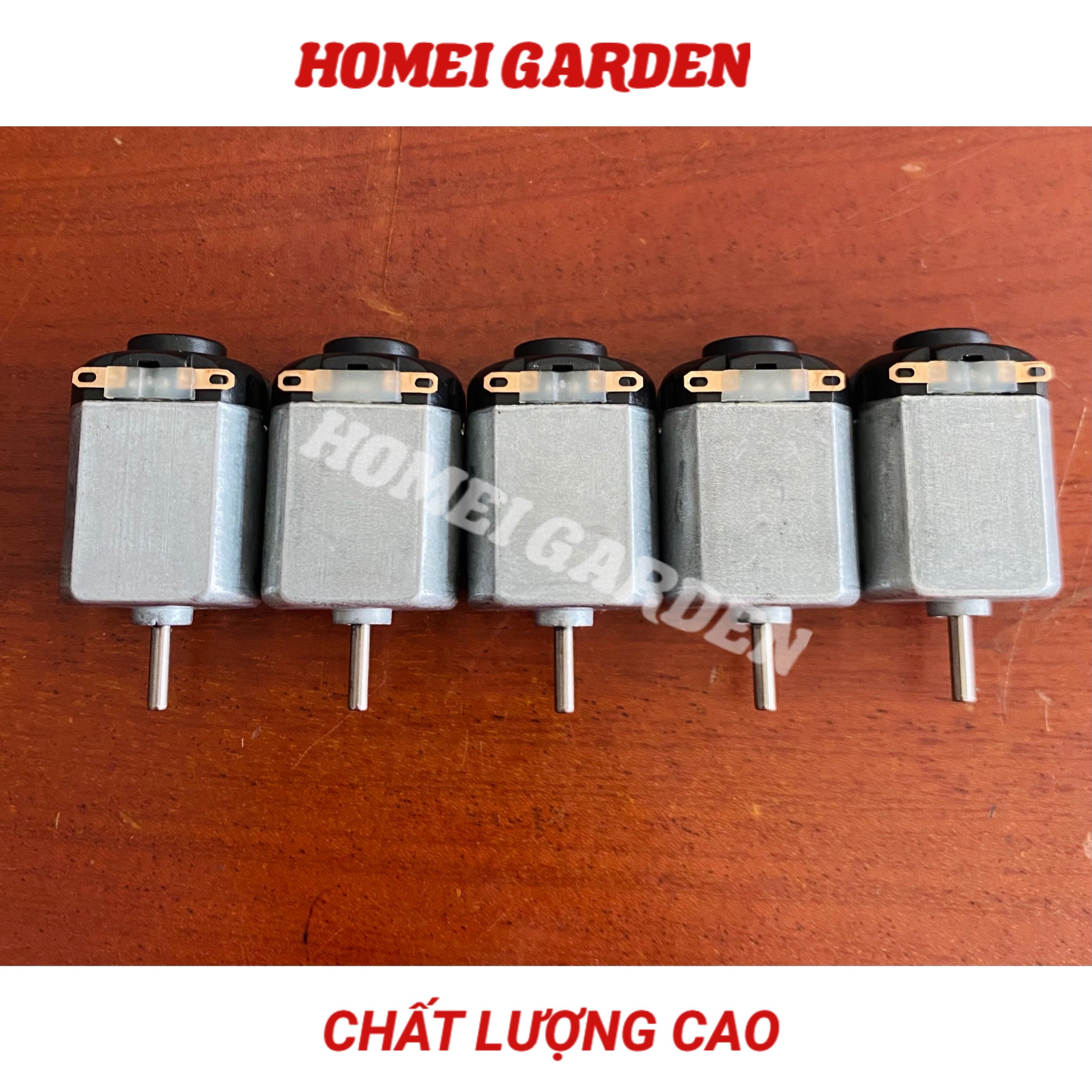 5 cái motor mini chạy pin điện áp 3v mẫu 130, hàng mới 100%