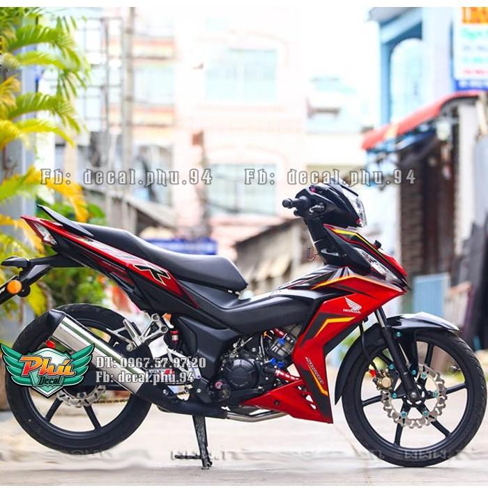 Tem rời Winner GTR đỏ đen