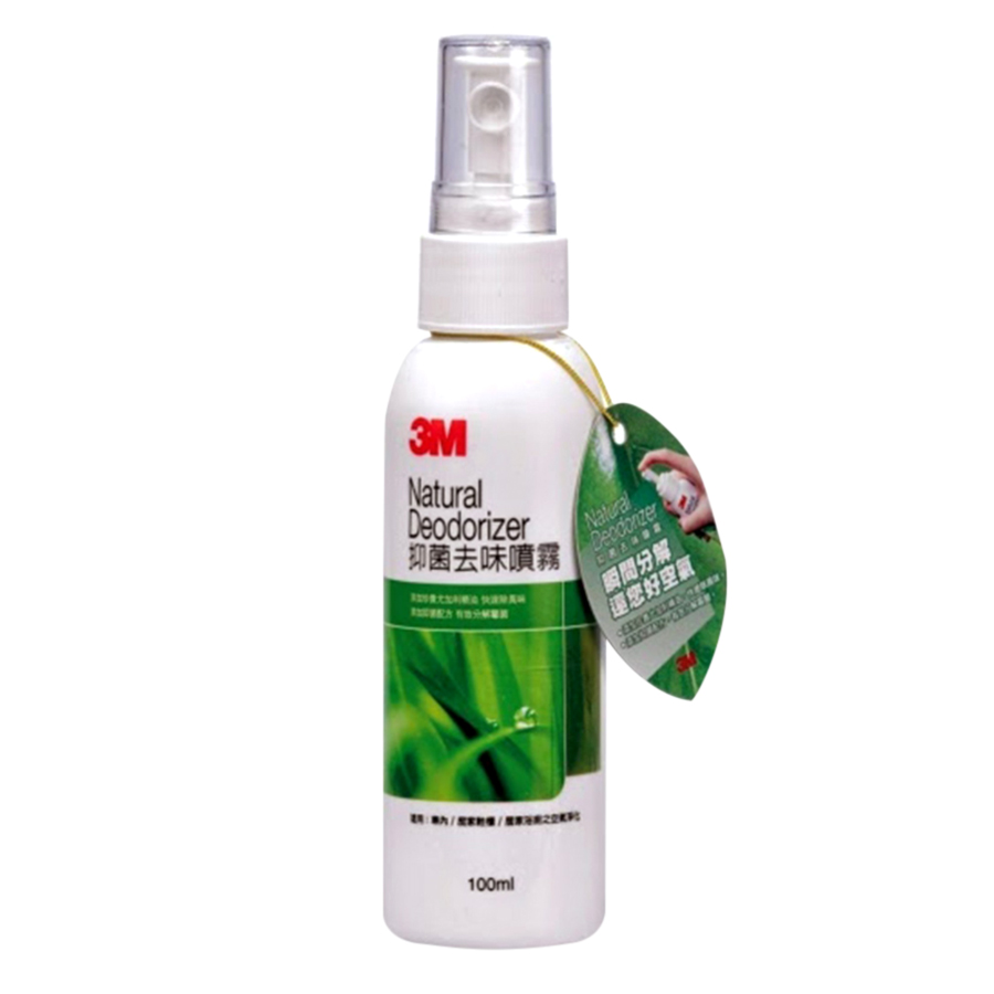 Chai Xịt Khử Mùi Diệt Khuẩn 3M Natural Deodorizer (100ml)