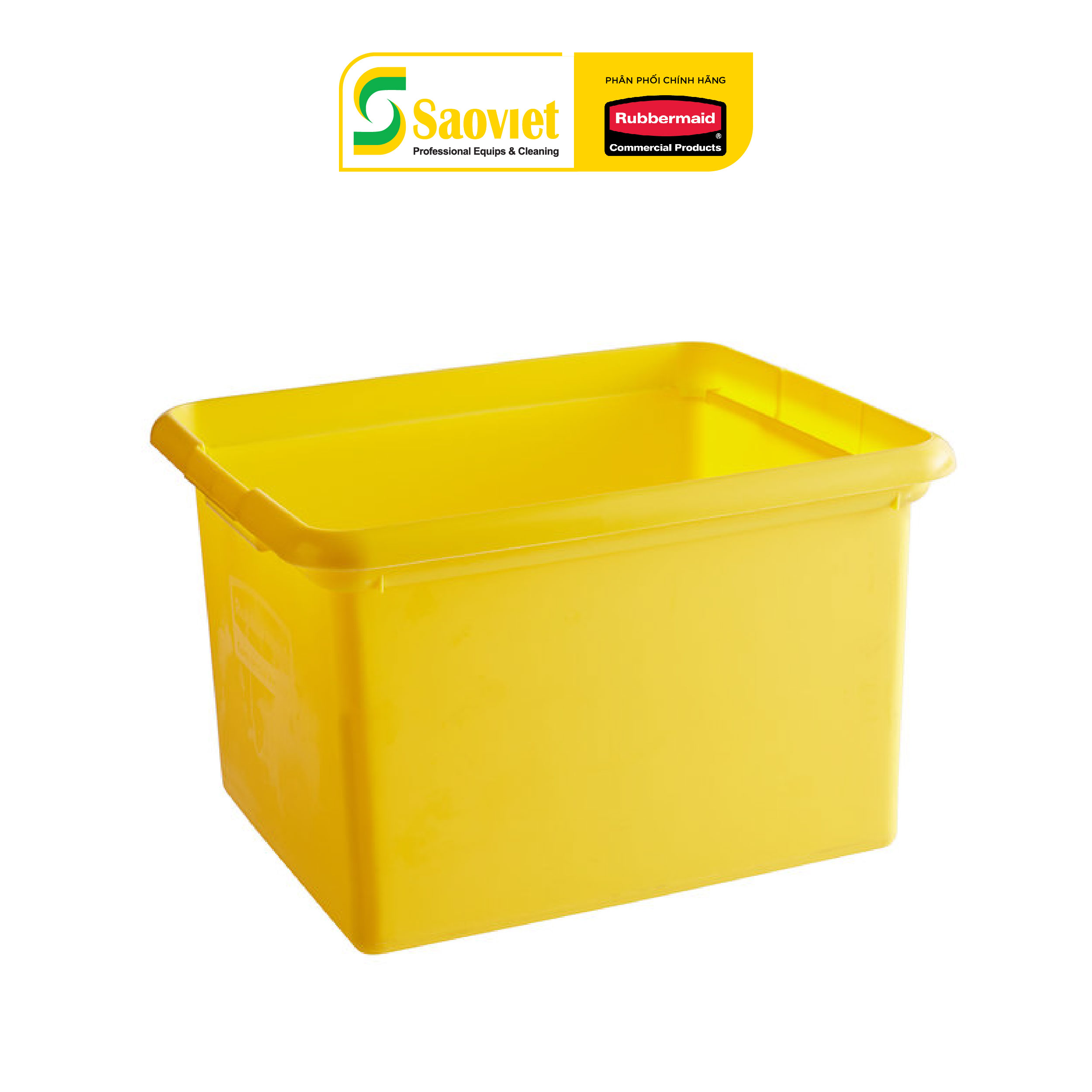 Thùng Nhựa Đựng Đồ Cao Cấp Rubbermaid - SKU: FG9T8400YEL | SAOVIETCO