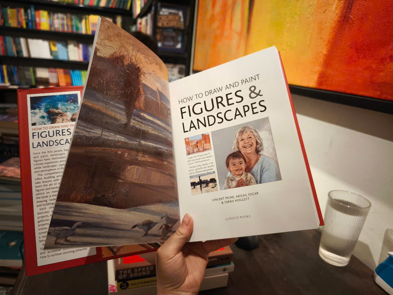 Sách - How to Draw and Paint Figures &amp; Landscapes by Vincent Milne - Expert Techniques, and 70 Exercises