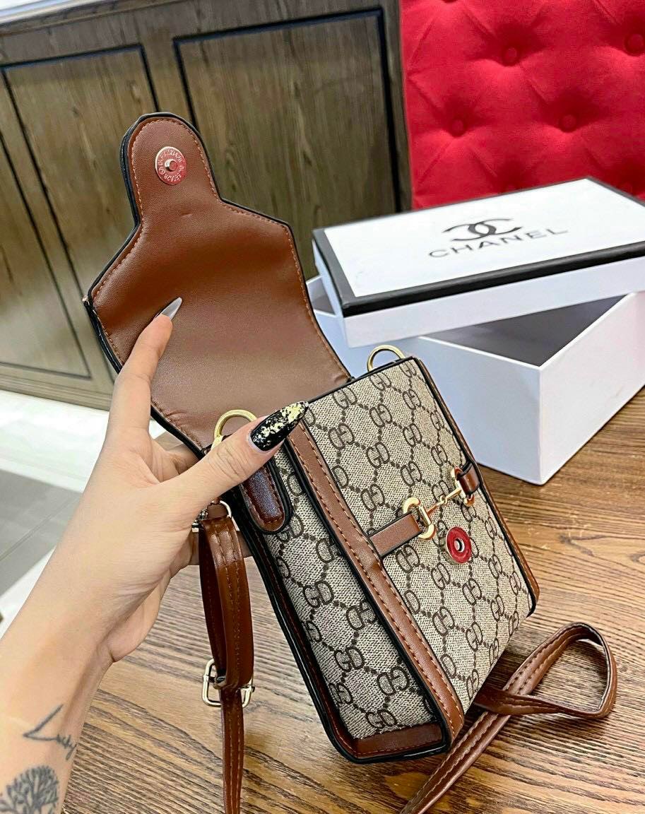 Túi đeo chéo nam/nữ,túi đeo vai nữ hình chữ nhật nhỏ gọn mẫu mới DORA SHOP bản đẹp