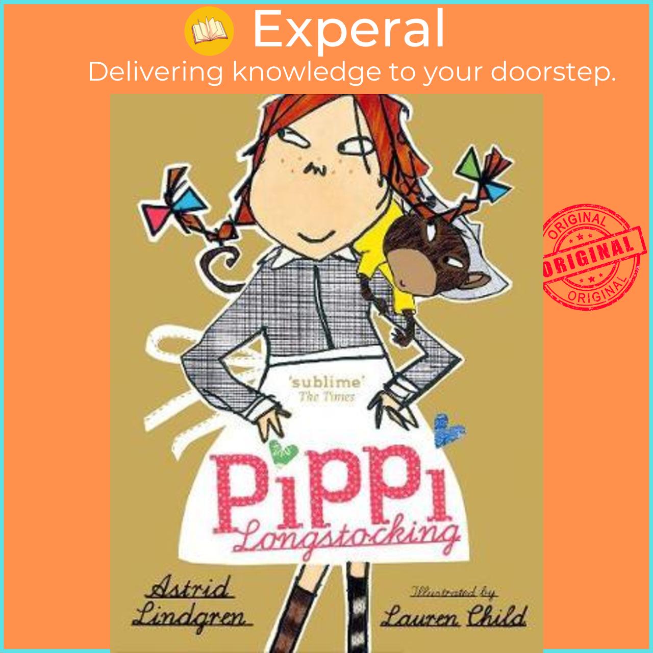 Sách - Pippi Longstocking by Astrid Lindgren Lauren Child