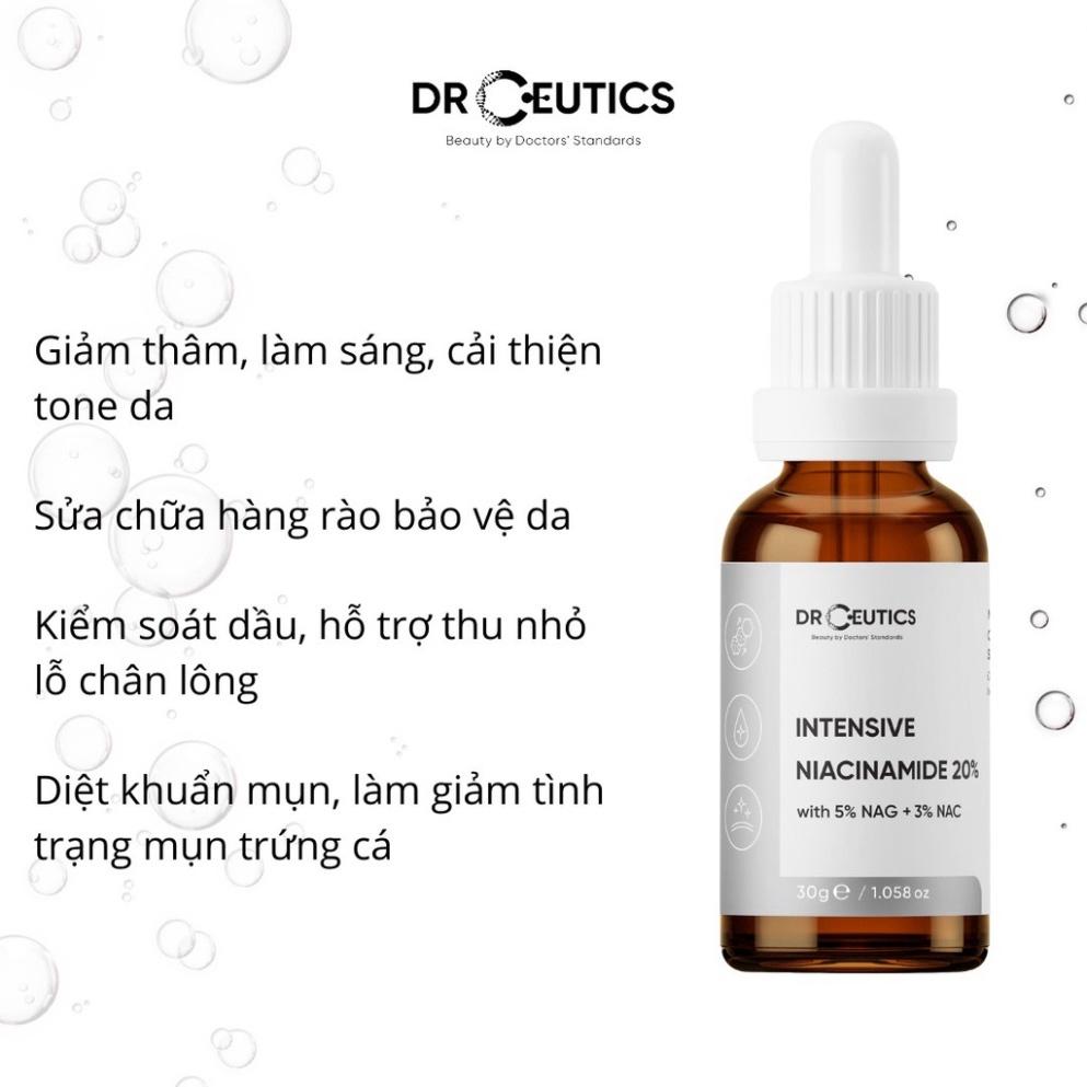 Tinh chất Niacinamide DrCeutics Intensive Niacinamide 20% Mờ Thâm Sáng Da