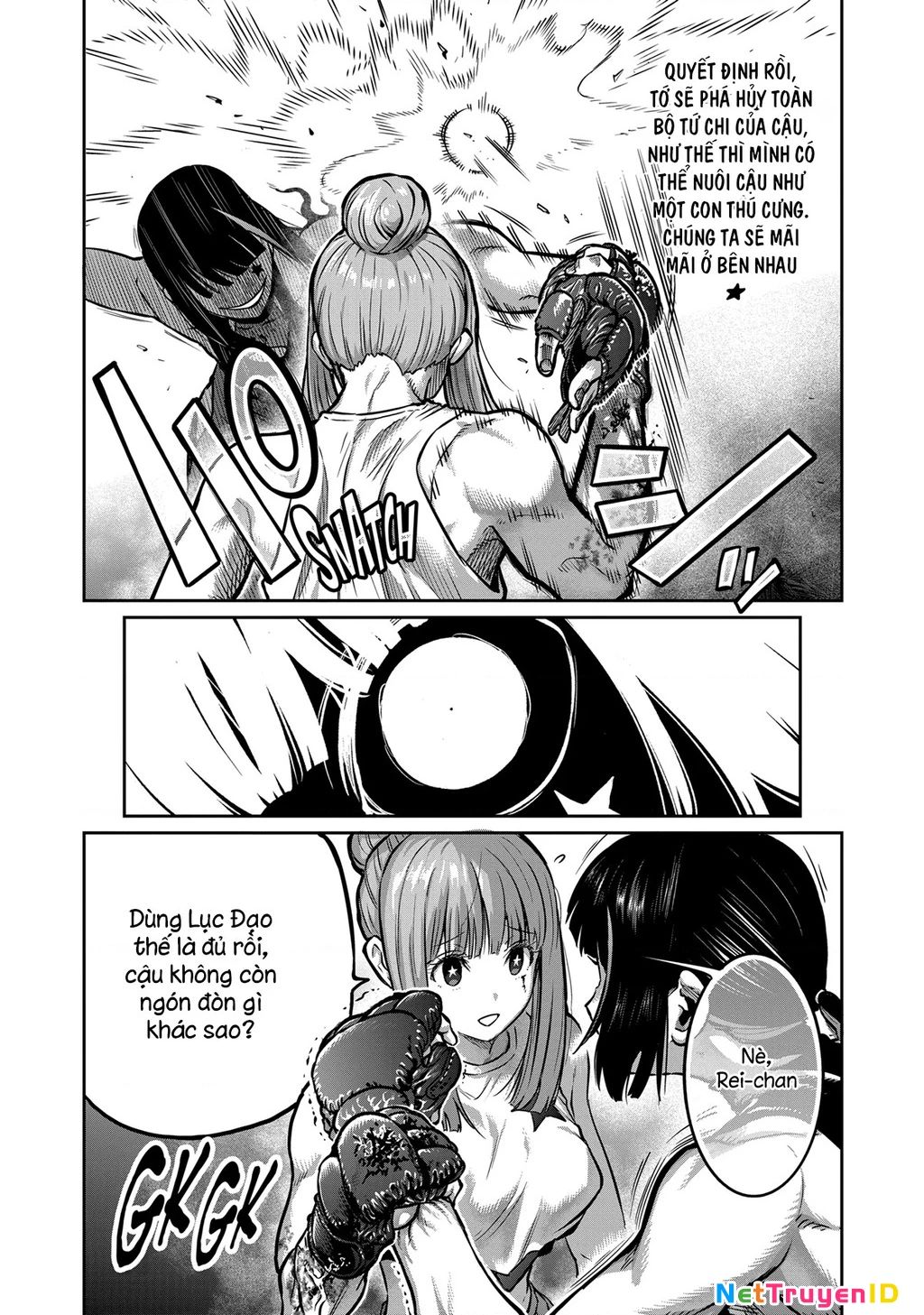 isshou senkin - sàn đấu điên rồ chapter 43 23