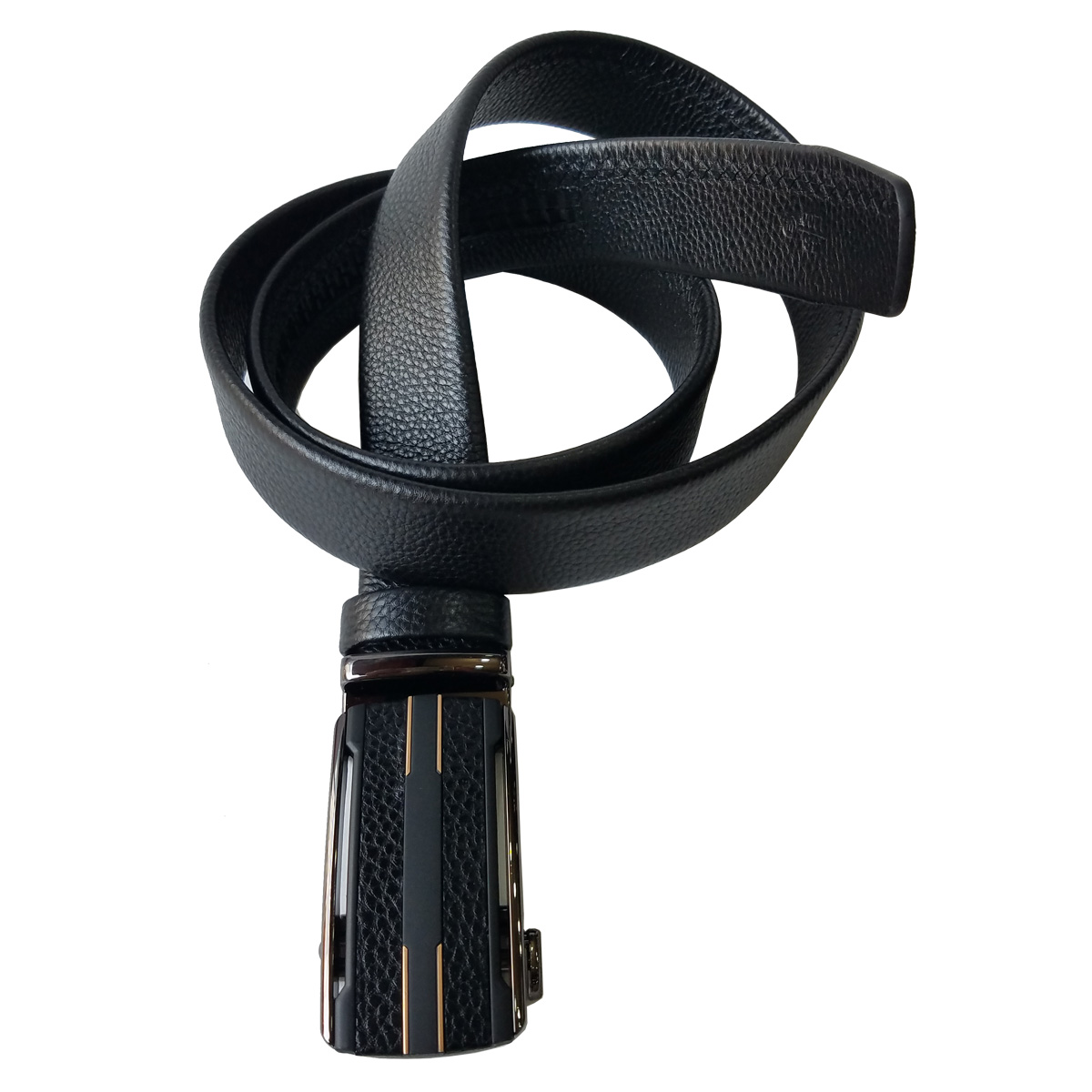 Thắt Lưng Nam Da Bò Thật BIGGBEN Đầu Tăng Đơ TLB62