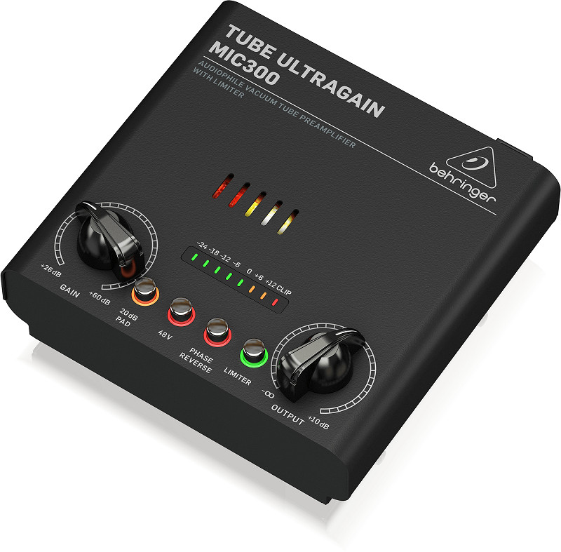 Behringer MIC300 Tube Microphone Preamp-Hàng Chính Hãng