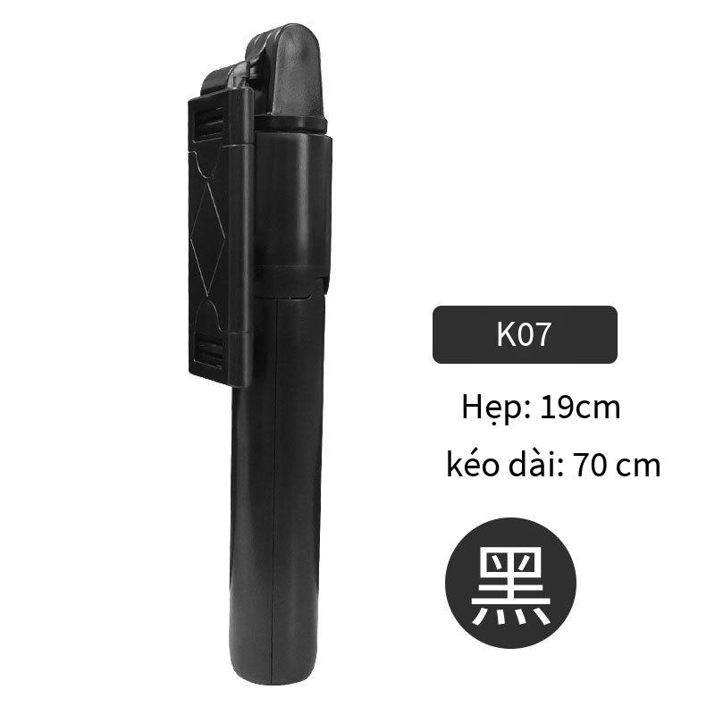 Thuận lợi nhất mới K07 Gậy chụp ảnh tự sướng Bluetooth điều khiển từ xa chân máy điện thoại di động phổ trực tiếp máy ảnh hiện vật đa chức năng