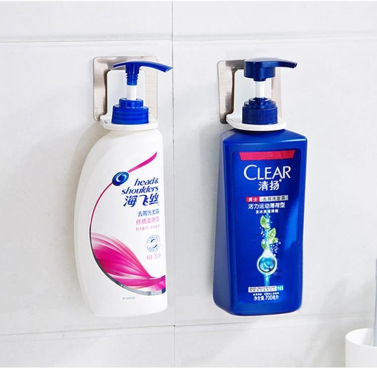 Móc dán tường treo chai sữa tắm tiện lợi cao cấp