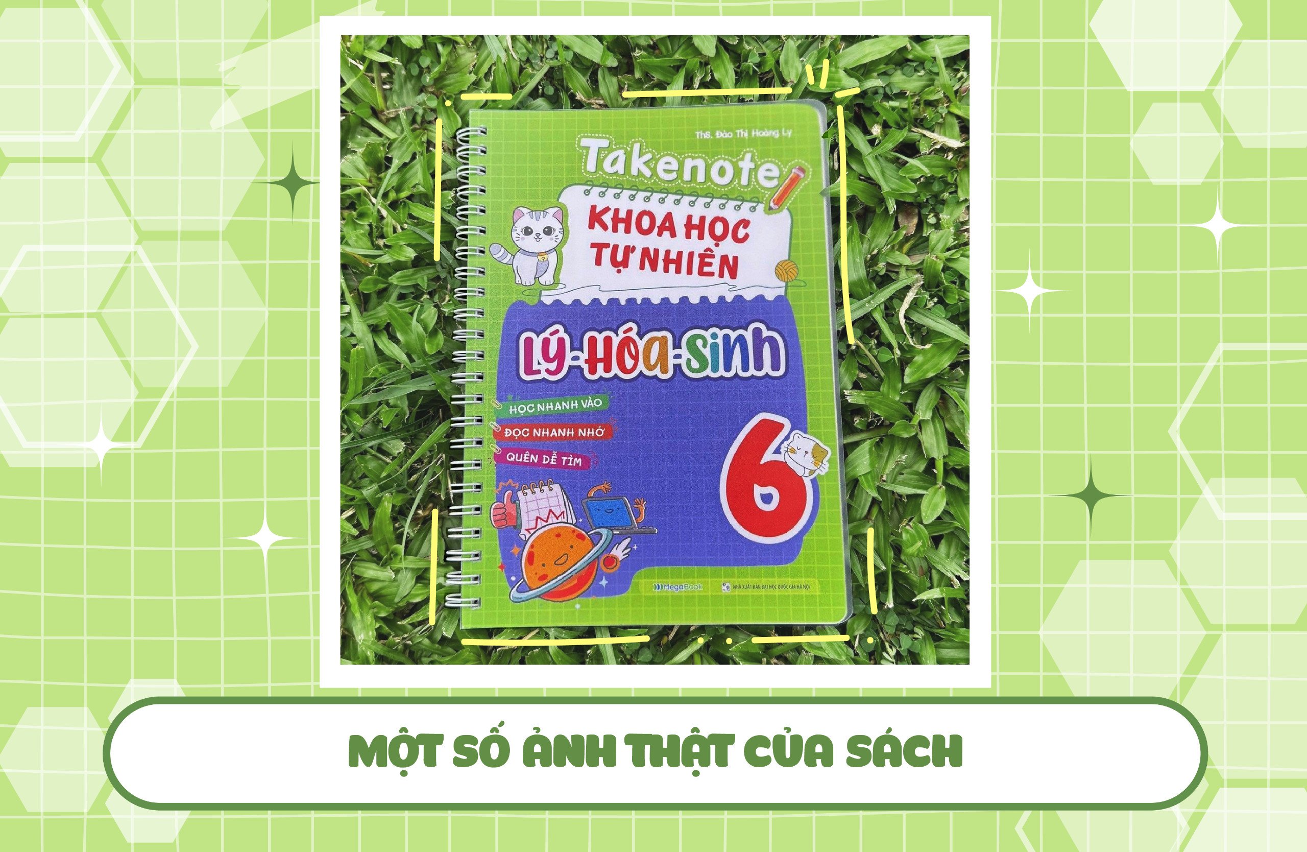 Sách Takenote Khoa học tự nhiên Lý - Hóa - Sinh Lớp 6