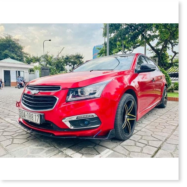 Lip Trước,Cản Trước Cruze Thể Thao Nhựa ABS Cao Cấp Chống Va Đập Tốt Phía Dưới Có Gân Tăng Cứng