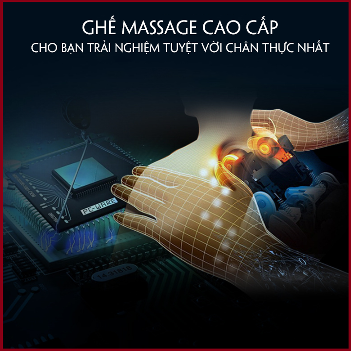 Ghế MatXa Trị Liệu Toàn Thân. Ghế Massage Toàn Thân Cao Cấp. Chế Độ Không Trọng Lực. Massage Đa Điểm. 22 Túi Khí Cảm Biến Nhiệt